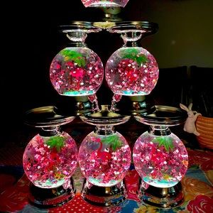 Flamingo water globe